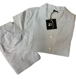 Pigiama Donna Stoffa Corto 100% Cotone THINK PINK 2020 Outlet