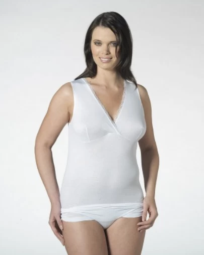 Canottiera Donna Spalla Larga Forma Seno 100% COTONE Nottingham VL3025 1 Canottiera Donna Spalla Larga Forma Seno 100% COTONE Nottingham VL3025