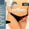 Slip Donna Invisibile Vita Bassa Cotone Elasticizzato Pompea Essential