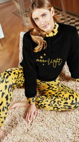 Pigiama Donna Coral Pile Nottingham 35759 1 Pigiama Donna Coral Pile Nottingham 35759