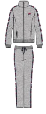 Tuta Donna Fila 4058 Cotone Felpato Invernale