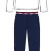Pigiama Donna Cotone Caldo Invernale Fila 4073