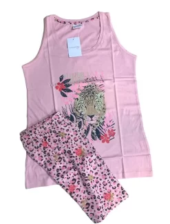 Completo Donna Canottiera 100% Cotone IL GRANCHIO Lady 5043