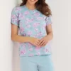 Pigiama Donna Corto Cotone Enrico Coveri 5193 Outlet