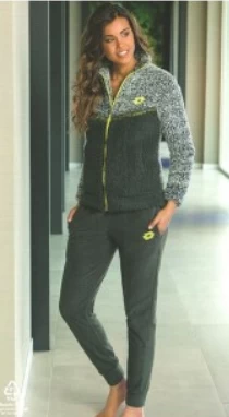 Tuta Donna Pile Sherpa Lotto 6039 3 Tuta Donna Pile Sherpa Lotto 6039 - immagine 3