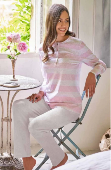 Pigiama Donna 100% Cotone Jersey Linclalor 74547 1 Pigiama Donna 100% Cotone Jersey Linclalor 74547