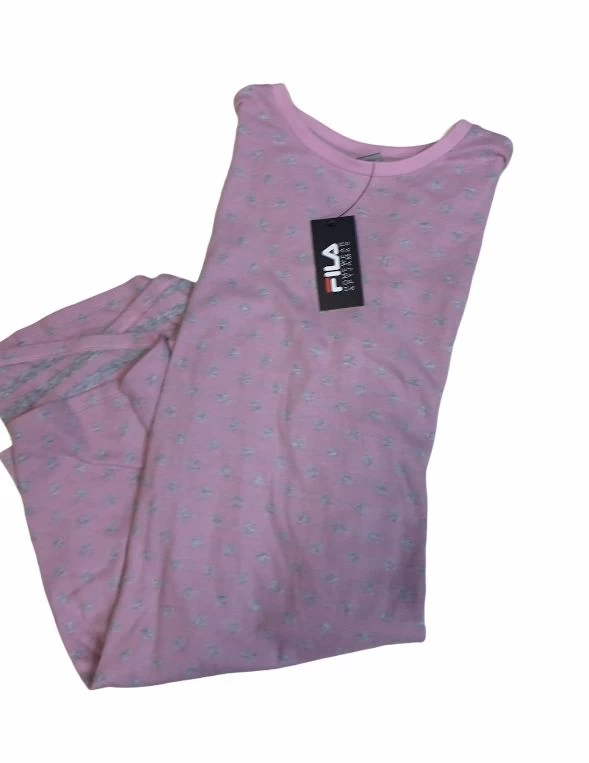 Camicia Da Notte Caldo Cotone FILA 4030 Pezzo Unico Campionario Scontatissimo 2 Camicia Da Notte Caldo Cotone FILA 4030 Pezzo Unico Campionario Scontatissimo - immagine 2