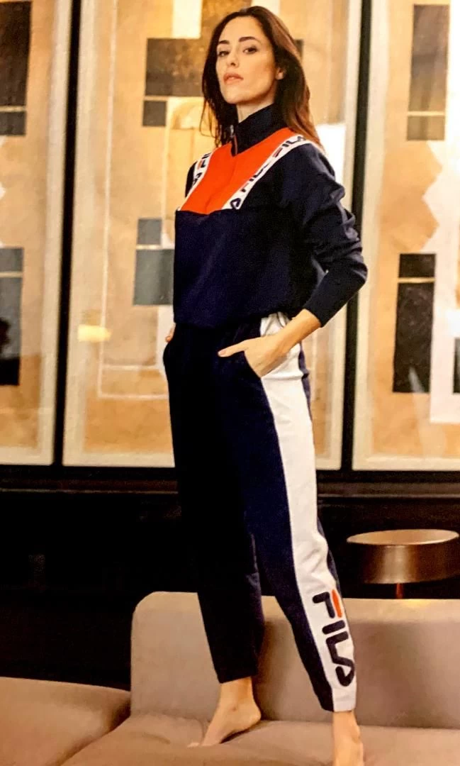 Tuta Donna Sportiva Fila 4063 Cotone Felpato 3 Tuta Donna Sportiva Fila 4063 Cotone Felpato - immagine 3