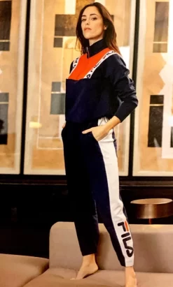 Tuta Donna Sportiva Fila 4063 Cotone Felpato 5 Tuta Donna Sportiva Fila 4063 Cotone Felpato -Lingerie Femminile Negozio b4063