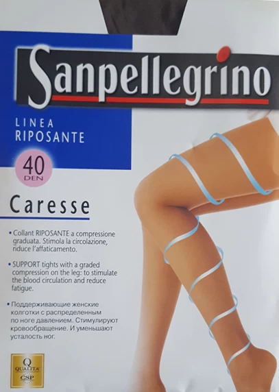 Collant Donna Riposante Compressione Graduata 40 Den Sanpellegrino Caresse 40 2 Collant Donna Riposante Compressione Graduata 40 Den Sanpellegrino Caresse 40 - immagine 2