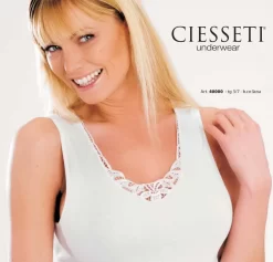 Canottiera Donna Spalla Larga CST Art.40000