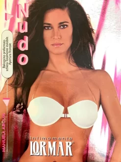 Reggiseno Balconcino Schiena Invisibile Lormar Nudo Outlet