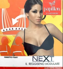 Reggiseno Balconcino Senza Imbottitura Papillon 2681
