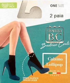 Calzino Donna Trasparente BC Lollipop